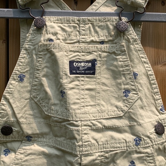 NWOT OshKosh Overall Shorts - Picture 2 of 6